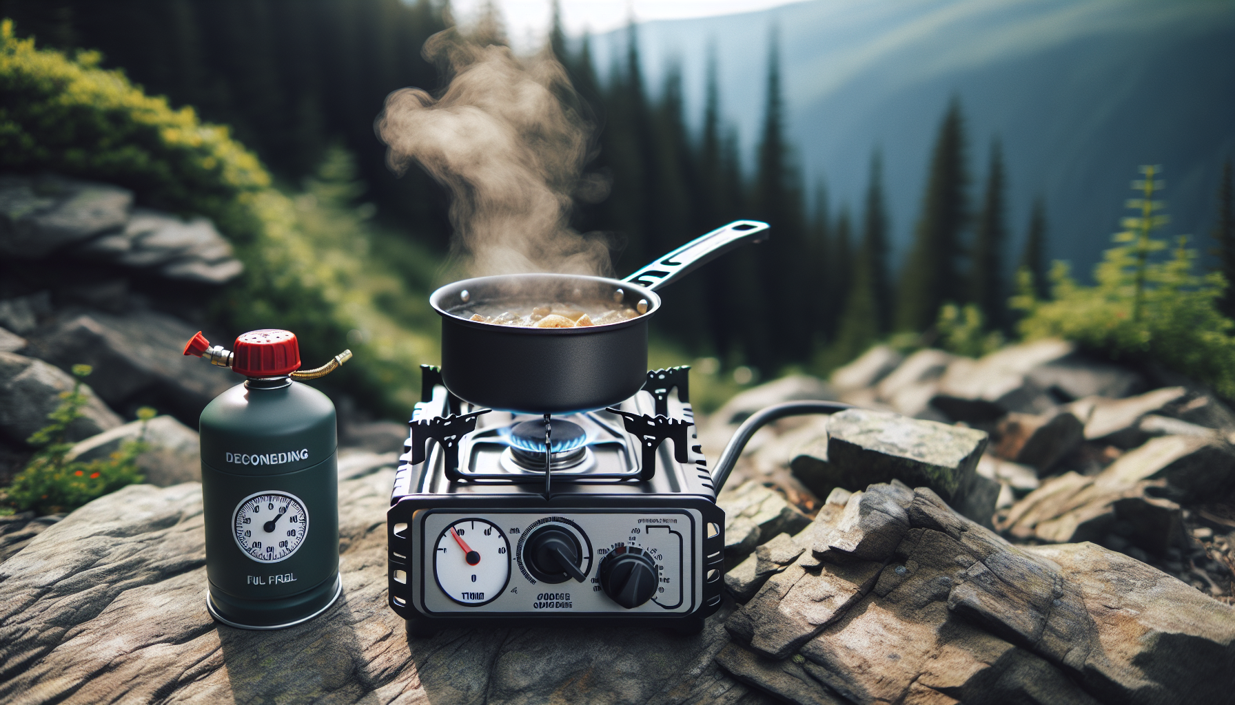 Maximizing cooking time per fuel bottle with a camping stove