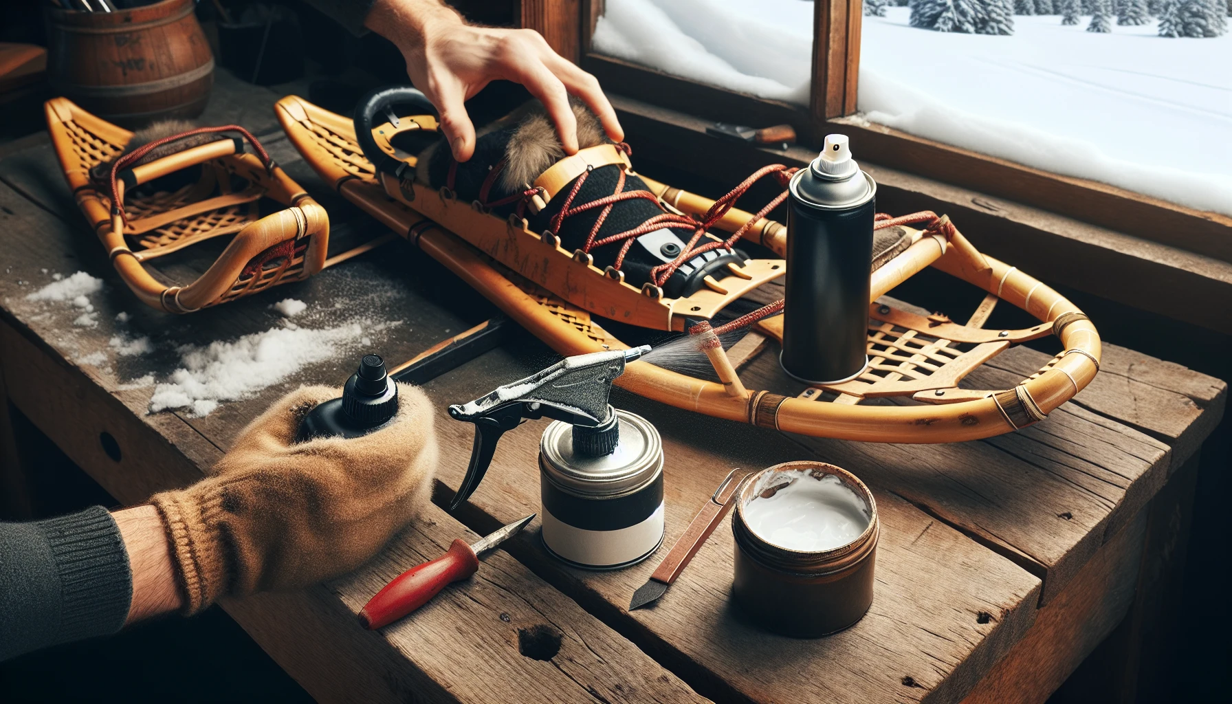 Snowshoe maintenance and care for longevity