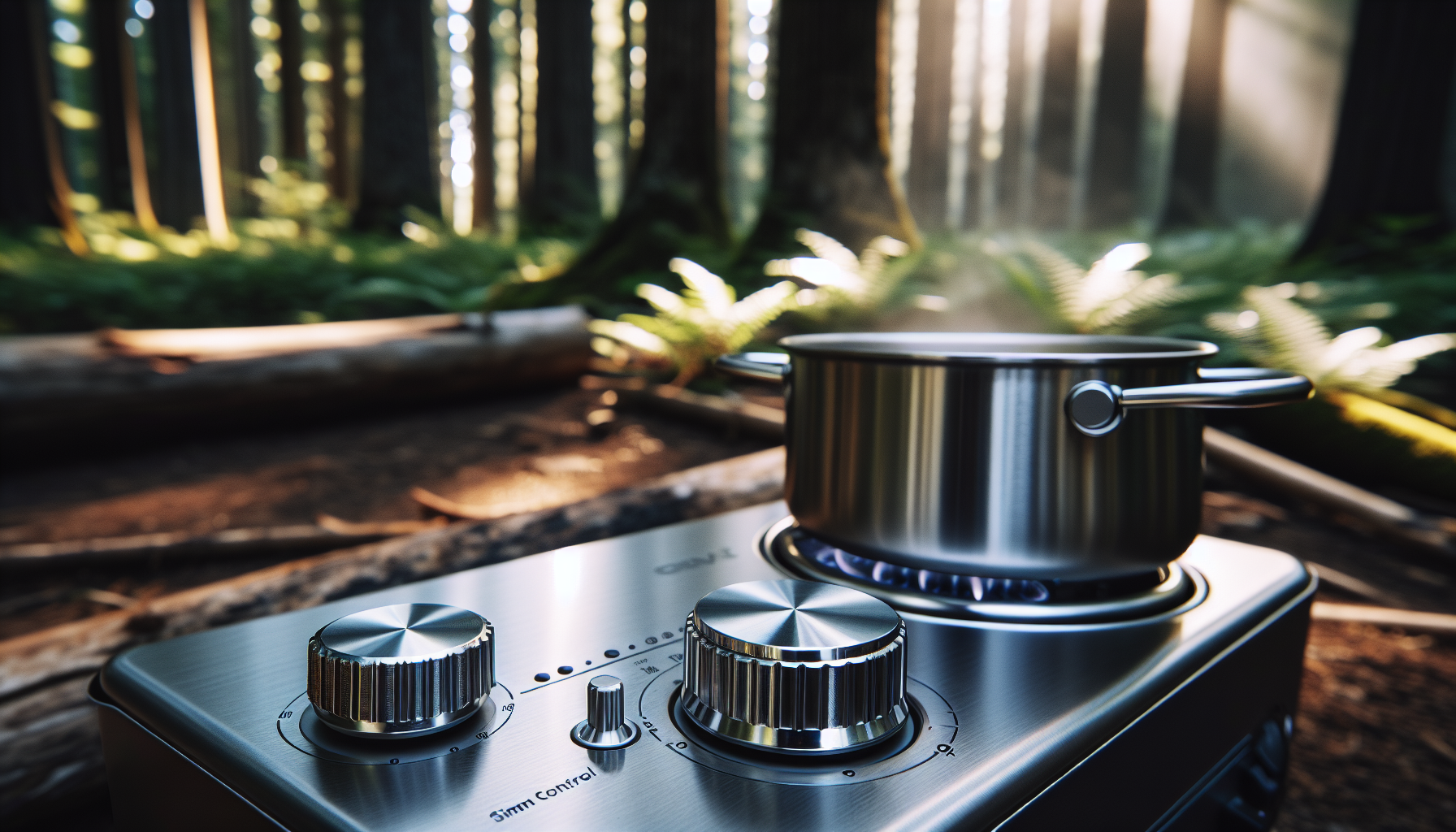 A premium camping stove with excellent simmer control