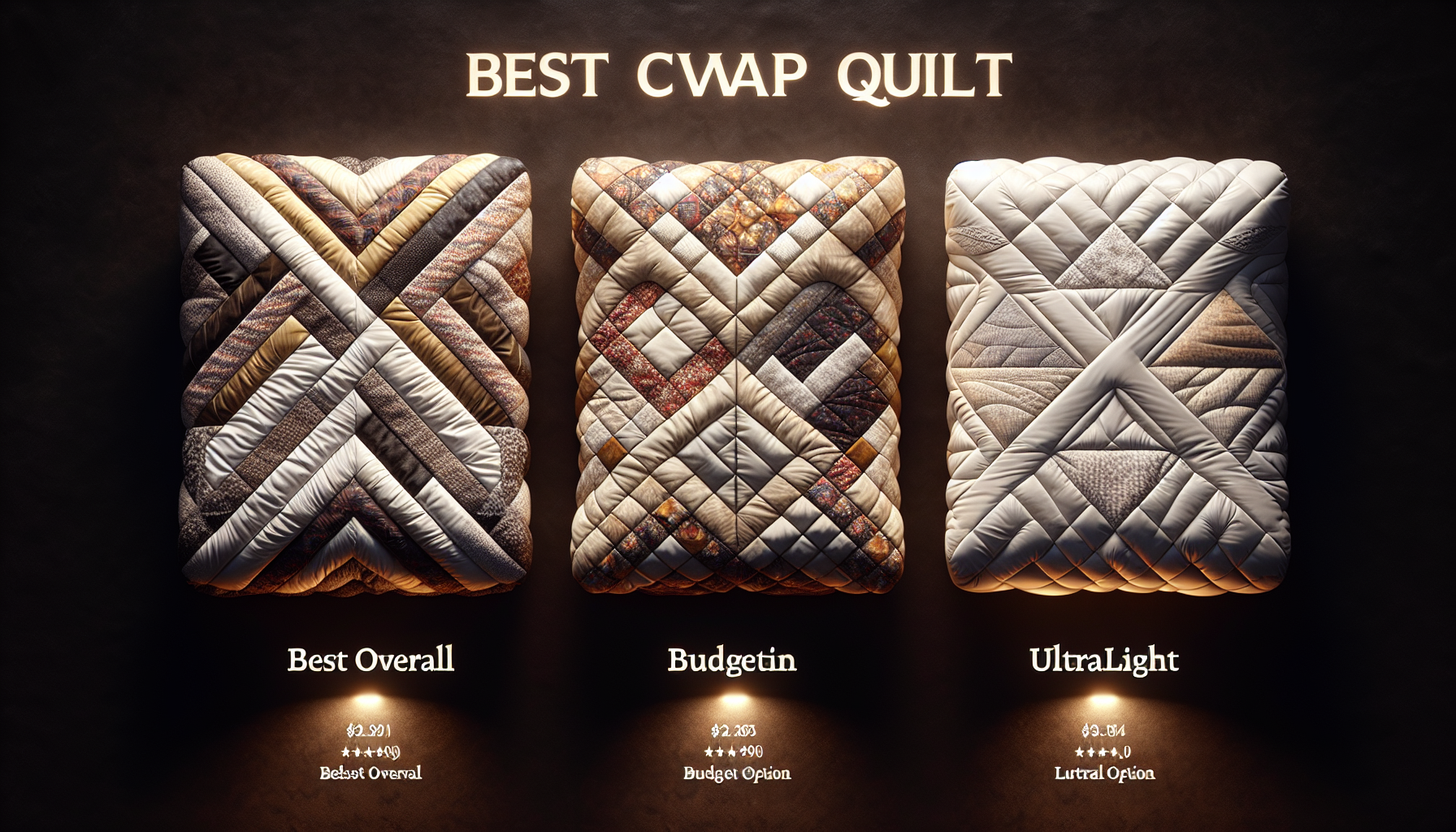 Illustration of top camp quilts for 2024